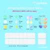FUANKANG Pimple Patches for Face, Colorful Hydrocolloid Patches for Covering Zits and Blemishes, Cute Round Teardrop Heart Acne Patch, 208 Count (With a mirror case) view 3