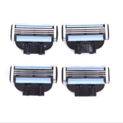 12-Pack 3-Blade Razor Refills  Compatible with Most Standard Handles for Men