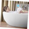 ARTSEWPLY 360degree Rotary Silicone Bath Brush Long Handle for Boy Girl Sky Blue Back Shower Scrubber for Easy Cleaning and Skin Revitalization view 4