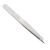 Eyebrow with Comb, Multi Purpose Eyebrow Tweezers, Professional Stainless Steel Slant Tip Tweezer for Eyebrows or Hair (Silver) view 1