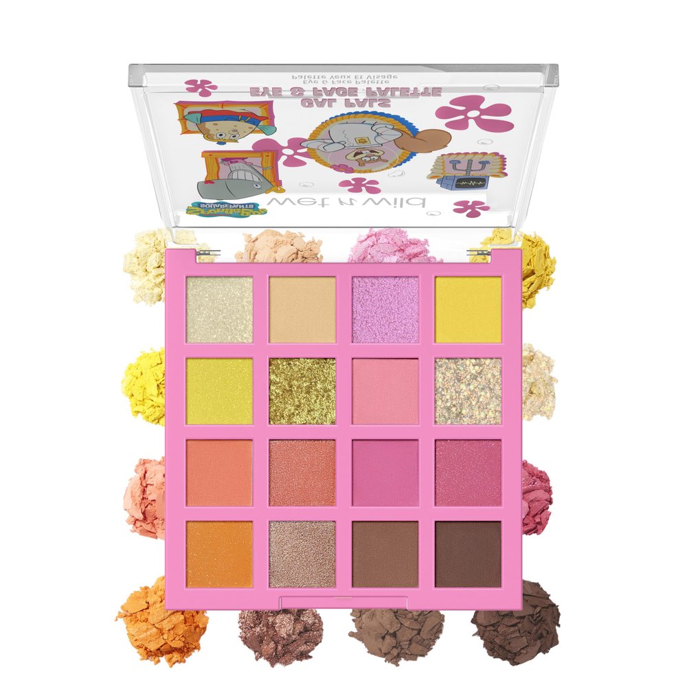 wet n wild Spongebob Eye & Face Palette - Gal Pals