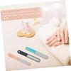 Baluue 6pcs Nail File for Manicure and Nail Care Includes and Color Flat Files for Shaping and Buffing view 2