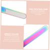 Baluue 6pcs Nail File for Manicure and Nail Care Includes and Color Flat Files for Shaping and Buffing view 4