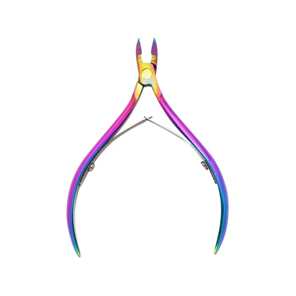 1Pcs Toenail Ingrown Nail Art Cuticle Nipper Clipper Edge Cutter Manicure Scissor Plier Tool Pedicure(Colorful)