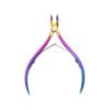 1Pcs Toenail Ingrown Nail Art Cuticle Nipper Clipper Edge Cutter Manicure Scissor Plier Tool Pedicure(Colorful) view 1