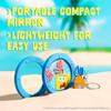 wet n wild SpongeBob Collection Mirror & Keychain Set, Fun & Functional Unbreakable Acrylic Design - Always Looking Up view 3