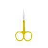 1 Pc Eyebrow Scissor Makeup Eyelash Trimmer Facial Hair Remover Manicure Nail Cuticle Scissors Beauty Tools Eyelash Scissors(Yellow) view 1