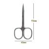 1 Pc Eyebrow Scissor Makeup Eyelash Trimmer Facial Hair Remover Manicure Nail Cuticle Scissors Beauty Tools Eyelash Scissors(Yellow) view 4