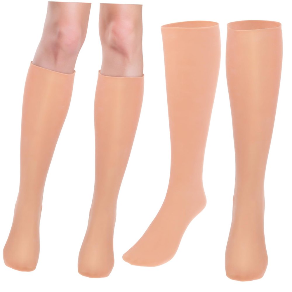 KAILIKETIY Moisturizing Exfoliating Foot Care Long Socks 1 Pair Elastic Anti-Cracking Soft and Comfortable Suitable for Daily Use and Foot Protection