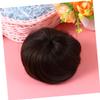 LIFKOME Synthetic Hair Bun Chignon Tool Dark Brown Creative Headdress for High Temperature Adds Volume Fullness to Ponytail for All Hairstyles view 3