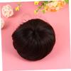 LIFKOME Synthetic Hair Bun Chignon Tool Dark Brown Creative Headdress for High Temperature Adds Volume Fullness to Ponytail for All Hairstyles view 4