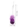 ARTSEWPLY 2pcs Handle Bath Scrubber Brush for Exfoliating Body Cleaning Soft Mesh Shower Tool for Skin Care Random Color view 2