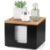 ZMZKKLL Disposable Face Towel Holder Box - Wood Facial Container Compatible with Clean XL - Towel Storage Makeup Organizer for Vanity, Bathroom Organization (Excluding Facial Towels) view 1