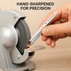 Beauty Power Slant Tip Precision Tweezers - Stainless Steel Eyebrow Tweezers for Women & Men - Precision Tweezers for Facial Hair, Ingrown Hair & Brow Shaping - Professional Beauty Tool (White) view 4