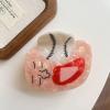 Pink Baseball Hair Clip,Cute Baseball Claw Clip,Balls Shape Hair Claw Clips,Acetate Hair Jaw Clips for Girls,Small Hair Barrettes for Women (Pink Baseball) view 3