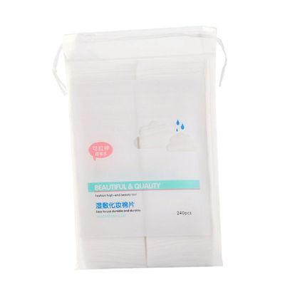 BIUDECO 240pcs Stretchable Non-Woven Cotton Pads for Makeup Removal and Facial Care Disposable Makeup Remover for Toner and Moisturizers for Daily Use