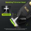 GTS PRO Electric Body Hair Trimmer for Men - Multi-Angle Ceramic Blade with LED Screen & 7000RPM Adjustable Speed, IPX6 Waterproof Pubic/Ball/Groin Shaver Kit, USB/Dock Charging, 90min Runtime, Box view 3