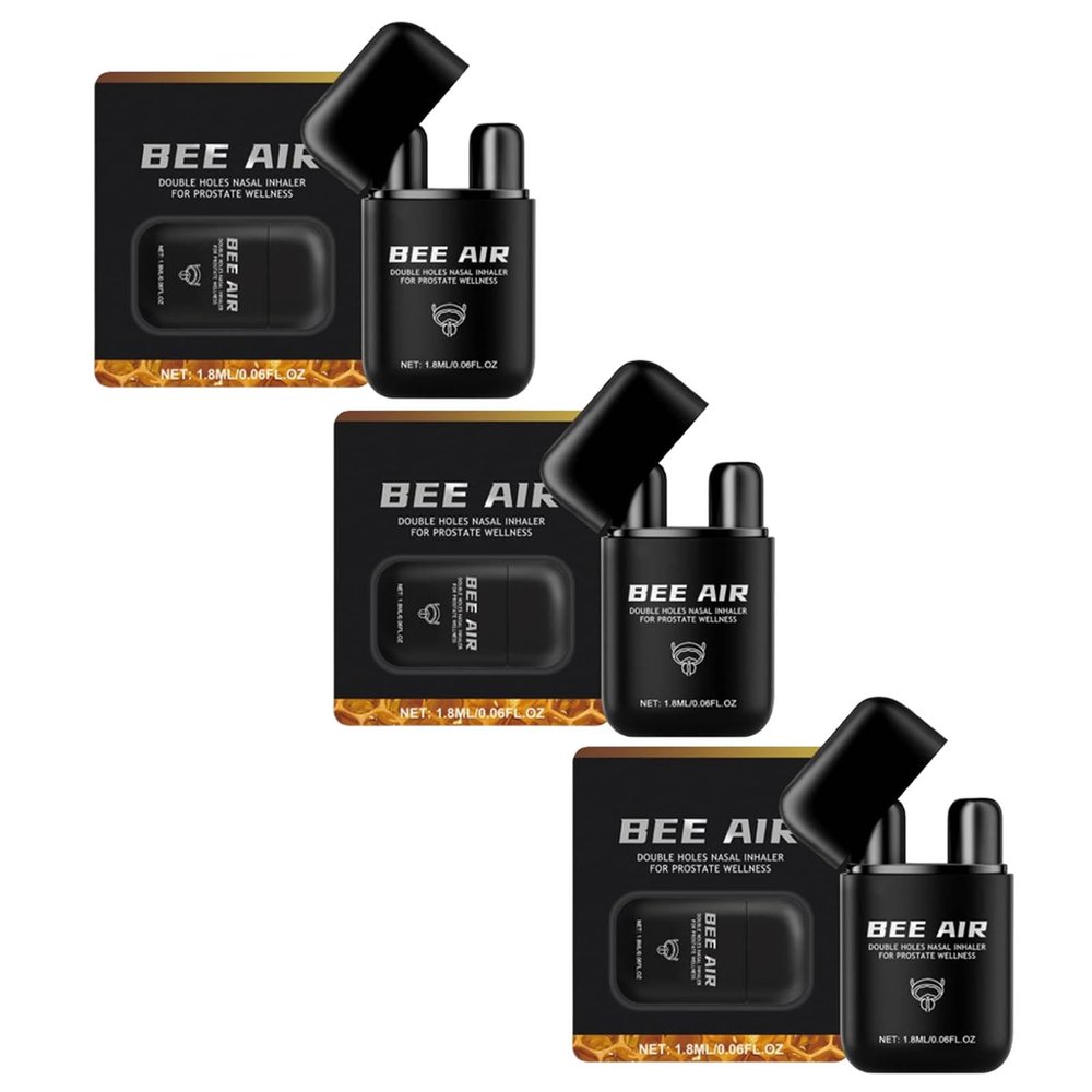 Beeair Double Holes Nasal Inhaler, Male Prostate Care Inhaler (3pcs)
