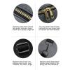 Hairdressing Tools, Barber Handbag, Multifunctional Portable Travel for Hair Dryer, Scissors, Comb, Large Capacity Storage with Stainless Steel Buckle, Excellent Quality Artifi view 2