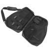 Hairdressing Tools, Barber Handbag, Multifunctional Portable Travel for Hair Dryer, Scissors, Comb, Large Capacity Storage with Stainless Steel Buckle, Excellent Quality Artifi view 3