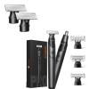 Electric Beard Trimmer and Magnetic Replacement Blades Set view 1