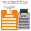 Electric Beard Trimmer and Magnetic Replacement Blades Set view 2