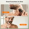 Electric Beard Trimmer and Magnetic Replacement Blades Set view 4