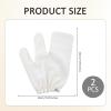 1 Pair of Garshana Gloves Raw Silk Massage Gloves Ayurvedic Massage, Body Exfoliation, Detox, Spa and Home Use, Suitable for Dry Brushing and Glowing Skin (Beige) view 2