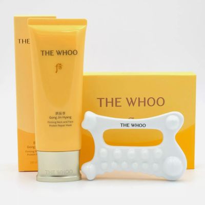 THE WHOO Gong Jin Hyang Firming Neck And Face Protein Repair Mask Special Set