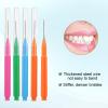 50pcs Shower Head Cleaning Brush, Denser Spiral Bristles Shower Head Cleaner Picks, Tiny Crevice Cleaning Brush for Small Holes, Nozzle Unclogger Pipe Cleaners Household Clean Tools Anti-Clogging view 4