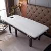 White r,70 * 185 * 3cm, SPA Massage Table Pads & Face Cradle Set Emulsion Soft and Comfortable Thick Facial Bed and Toilecrest 3cm Thickened Mattress with Holes view 3