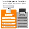 Electric Beard Trimmer and Magnetic Replacement Blades and Adjustable Comb Set view 2