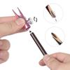 NentMent 4 Pack Eyebrow Pencil Shaper with Tightening Screw Metal Duckbill Brow Pencil Sharpener for Wooden Eyebrow Pencils Peel Off Waterproof Eye Liners Eye Brow Eyeliner Makeup view 4