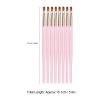 24PCS Portable Lip Brushes, Lipstick Applicator Makeup Tools, Long Handle Lip Brush with Soft Fiber, Ergonomic for Precise Application, Ideal for Lipstick view 2