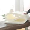 White,90 * 190cm,High-Density Memory Foam Massage Table Topper Without Holes Spa-Grade Lash Table Topper for Massage Salon Tattoo Facial Care Spa Extension Use view 2