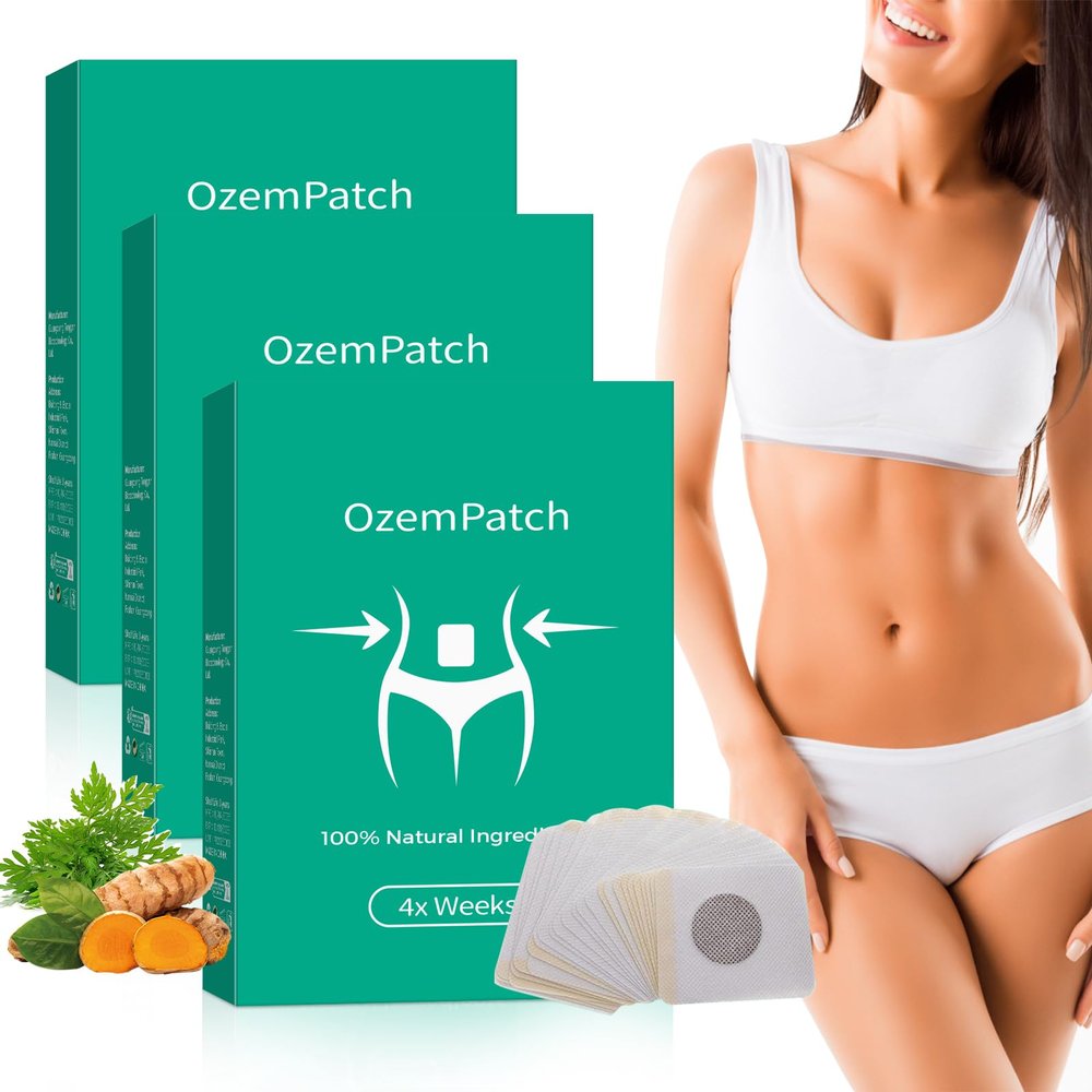 Pnylqo 3PCS Rej-uvacare Ozempatch for Women, 90 tablets Ozem Patches for Body, 100% Natural Ingredients - Mild, Safe & Effective, Keep in Good Sh-ape, Firming, Moisturizing