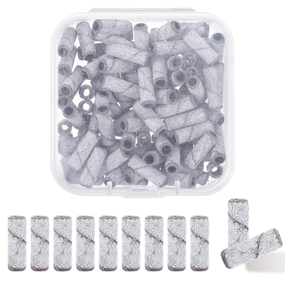 100 Pcs Mini Sanding Bands for Nail Drill, 150# Grit Small Sanding Bands 3mm Nail File for Nails Drill Gel Removing Shaping Polishing Nails Salon Use