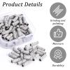 100 Pcs Mini Sanding Bands for Nail Drill, 150# Grit Small Sanding Bands 3mm Nail File for Nails Drill Gel Removing Shaping Polishing Nails Salon Use view 3