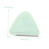 MUSISALY 2Pcs Stainless Steel Portable Eyebrow Trimmer Precision Blade for Home and Travel Eyebrow Shaving Tool view 3