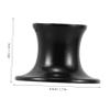 Beaupretty Sleek Safety Razor Base Stand Brush Holder Men's Shaving Kit Aluminum Alloy Bathroom Accessory view 2