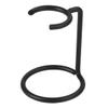 MUSISALY Portable Shaving Holder Black Razor Stand Dual Bracket for Shaving Brush and Soap Bowl Beauty Tool Rack for Home and Shop Use view 1