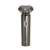 BlackStone6 Electric Shaver for Men - 3D Rotating Head, Cordless, Wet Dry Use, Water Proof, Rechargeable, Portable, Gunmetal Black (Gunmetal) view 1