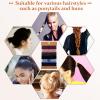 ELAYARD 24-Pack No Damage Elastic Hair Ties for Women Stretchy Ponytail Holders Thick Hair Bands for Everyday Use and Boho Bracelets view 3
