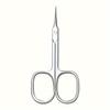 1Pcs Stainless Steel Eyebrow Toos Remover Curved Tip Thin Blade Cuticle Scissors Nail Clippers Trimmer Manicure Tools,Shiny view 1