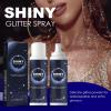 Glitter Spray 60ml/2 FL OZ Long-Lasting Sparkle Effect Shiny Glitter Spray for Hair & Body (120 ML/2Pcs) view 2