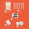 Nose Wax Kit, 100g Wax,with Applicators. Nose Ear Hair Instant Removal Kits,Nasal Waxing Kit for Men and Women, Safe Easy Quick & Painless.with - 8 beard stickers view 4