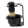 Healvian Shaving Kit for Men Barbershop Brush Shaving Bowl and Holder Complete Beard Care Set Travel Kit view 1