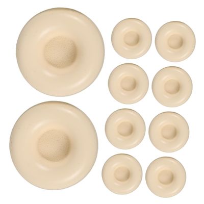Healvian 10pcs Beeswax Hair Removal Hard Wax Blocks for Skin Gentle Facial Body Waxing Strips for Women and Men Efficient Hair Removal for Underarms Legs and Face