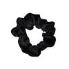 10-Pack Pink Crinkled Fabric Scrunchies - Elastic Hair Ties Set view 4