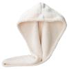 Baluue Microfiber Hair Towel Wrap for Women, Super Absorbent Coral Velvet Turban for Quick Drying Wet Hair, Soft Anti Frizz Drying Towel with Button, Large view 1